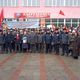 Фото УВД Ошской области. В Ноокатском районе прошел митинг против насилия, организованный УВД