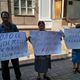 Фото ИА «24-kg.com». Карабалтинцы на пикете против произвола