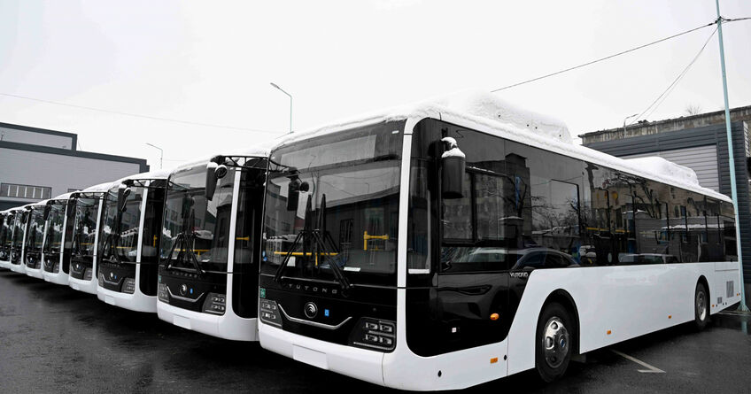 Бишкек получил 95&nbsp;новых автобусов и&nbsp;42&nbsp;единицы спецтехники 