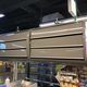 Фото читателя 24-kg.com. Полки с табачными изделиями в крупных супермаркетах Бишкека теперь прикрыты