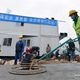Фото «Синьхуа». Строительство временной больницы в Ухане