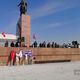 Фото 24-kg.com. Сторонники Садыра Жапарова собрались на площади Ала-Тоо