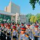 Фото ГУВД Бишкека. Репетиция Парада Победы