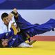 Фото IJF. Чынгызхан Сагыналиев (в белом) на чемпионате мира среди кадетов. Казахстан, сентябрь 2019 года