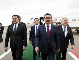 Президент Садыр Жапаров Азербайжанга иш&nbsp;сапары менен барды 