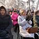 Фото пресс-службы мэрии. На месте строительства парка в северной части Бишкека заложили капсулу