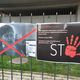 Фото 24-kg.com. В Бишкеке около редакции Kaktus.media проходит митинг