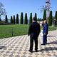 Фото пресс-службы президента. Лидер Кыргызстана и раис Татарстана посетили культурный центр «Рух-Ордо» 