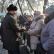 Фото пресс-службы мэрии. На месте строительства парка в северной части Бишкека заложили капсулу