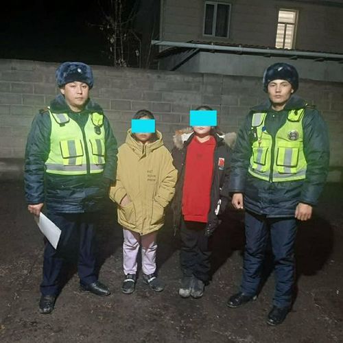 пресс-службы патрульной милиции Бишкека