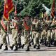 Фото Султана Досалиева. Торжественный марш военнослужащих Бишкекского гарнизона