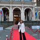 Photo from personal archive. Aiperi Usmanova at the XVII Kazan International Muslim Film Festival 