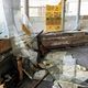 Фото 24-kg.com. Сквозь разбитые витражи внутрь ресторана попадает дождь и снег
