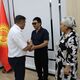 Фото ГКНБ КР. Элдияр Толонов получил ранение обоих глаз во время Баткенского пограничного конфликта в 2022 году