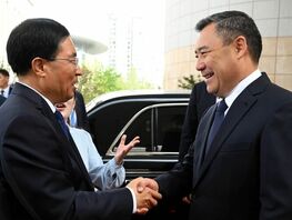 President Sadyr Japarov arrives in Beijing as part of working visit to China