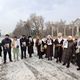 Фото 24-kg.com. В Бишкеке родственники задержанных активистов вновь вышли на акцию