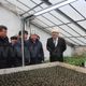 Фото ИА «24-kg.com». Мэр столицы Албек Ибраимов на открытии теплиц после капремонта