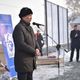 Фото пресс-службы мэрии. На месте строительства парка в северной части Бишкека заложили капсулу