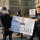 Фото 24-kg.com. В Бишкеке проходит митинг в поддержку экс-главы Девятой службы ГКНБ