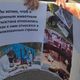 Фото 24-kg.com. Волонтеры вышли на митинг против отстрела собак