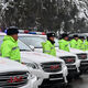 Фото МВД. Милиции передали 50 новых служебных автомобилей и снегоходы