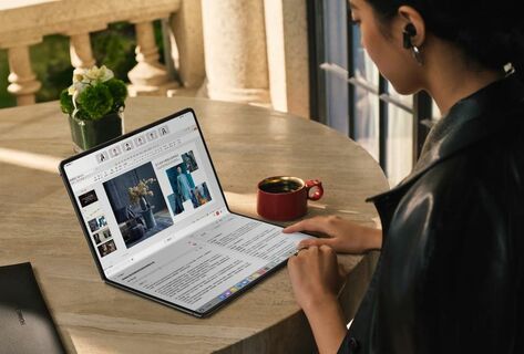 Корпорация Huawei выпустила свой первый ноутбук со&nbsp;складным дисплеем 