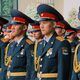 Фото ГУВД Бишкека. Репетиция Парада Победы
