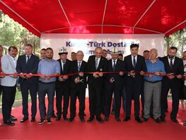Manas Park dedicated to Kyrgyz culture opened in Antalya