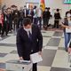 Фото 24-kg.com. Президент Садыр Жапаров с супругой проголосовали на выборах и референдуме