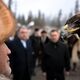 Фото пресс-службы президента КР. Президенты Кыргызстана и Таджикистана посетили этнопрограмму в «Ала-Арче». 