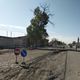 Фото 24-kg.com. Въезд в село Александровка. Здесь асфальт положили только на одной полосе
