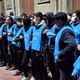 Фото 24-kg.com. Сторонники Садыра Жапарова пытались прорваться в Дом правительства