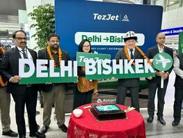Direct flight connects Bishkek and Delhi
