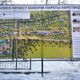 Фото пресс-службы мэрии. На месте строительства парка в северной части Бишкека заложили капсулу