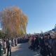 Фото СМИ. В Таласе участники акции протеста пришли к зданию обладминистрации
