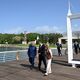 Фото пресс-службы президента. Лидер Кыргызстана и раис Татарстана посетили культурный центр «Рух-Ордо» 