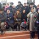 Фото ИА «24-kg.com». Траурный митинг по случаю открытия памятника на месте падения самолета в Кыргызстане в 2017 году