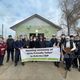 Фото Turmush.kg. Торжественное открытие туалета в Сокулукском районе
