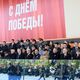 Фото пресс-службы президента КР. Военный парад в Москве - 2025.