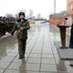 Фото Султана Досалиева. Президент Сооронбай Жээнбеков на церемонии вручения ключей от квартир сотрудникам ГСИН