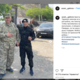 Фото из Instagram. Шох Искандар (на фото справа) и боец ММА Таджикистана Азам Гафоров