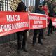 Фото 24-kg.com. Возле «Белого дома» митингуют жители Токмака