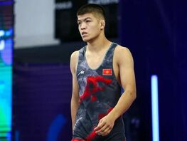 Кыргызстандык Адилет Акылбеков күрөш боюнча дүйнө чемпионатында финалга чыкты 