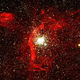 Фото zen.yandex.ru. Скопление звезд в Большом Магеллановом облаке NGC 1850