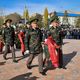 Фото аппарата правительства КР. Открытие памятника Турдакуну Усубалиеву в Нарыне