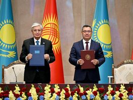 Kyrgyzstan and Kazakhstan sign number of documents following negotiations