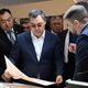 Фото пресс-службы президента КР. Президент посетил «Учкун»